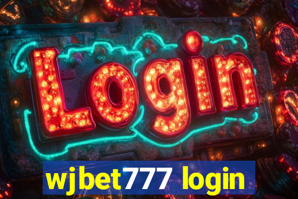 wjbet777 login